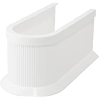 Fackelmann 61548 - Cubierta para sifón- color blanco